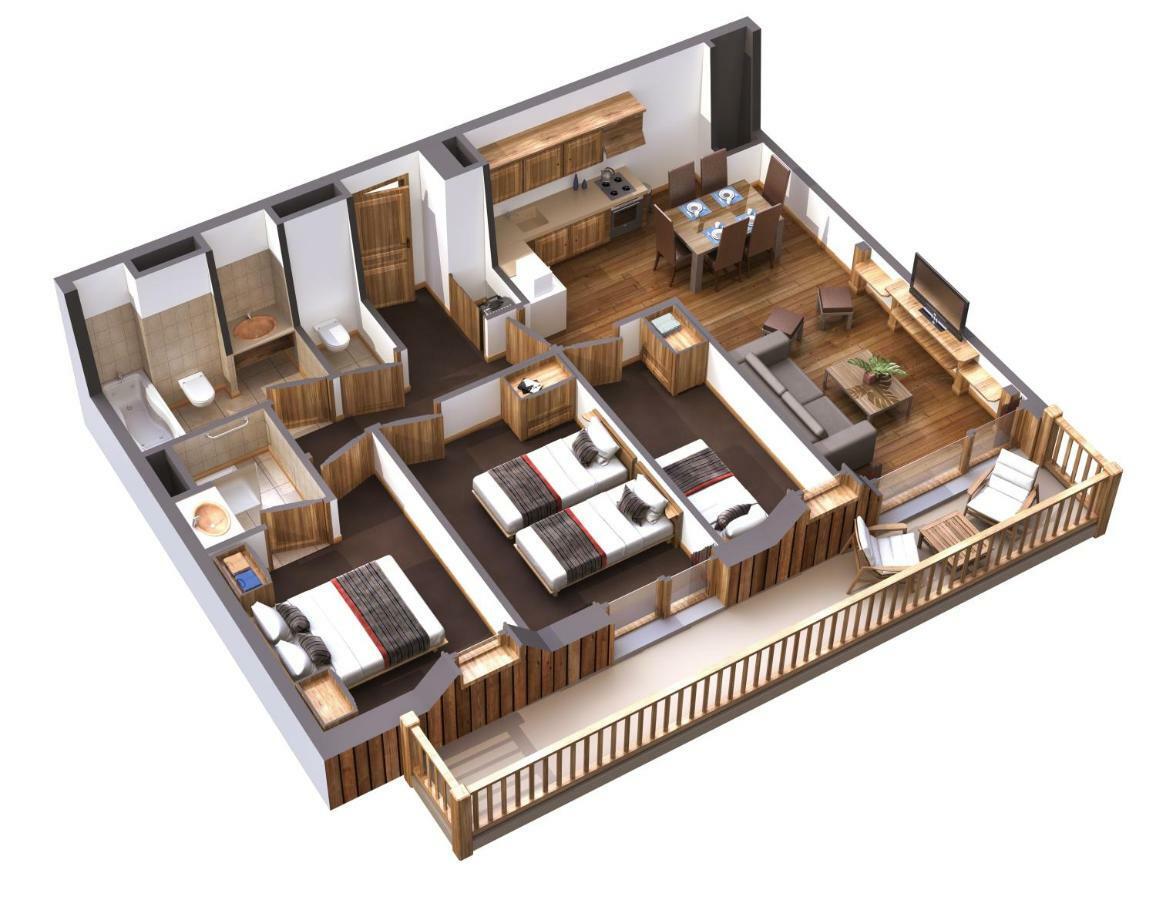 Residence Daria-I Nor By Les Etincelles Alpe d'Huez 외부 사진